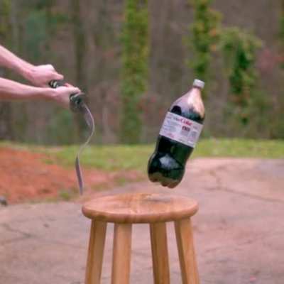 To slice a diet coke
