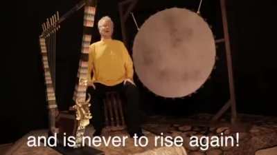 Man performs the 
