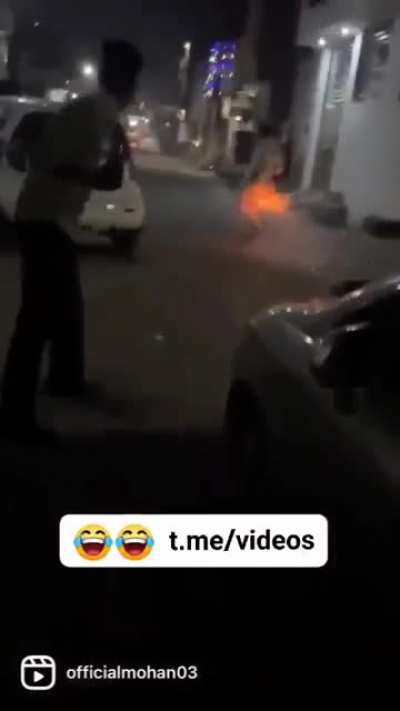 Instant karma …but funny