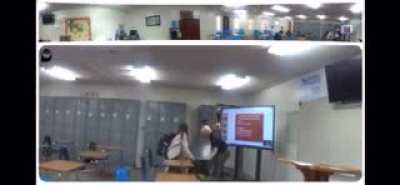 A locker fell on one of my teachers in my old high school last week