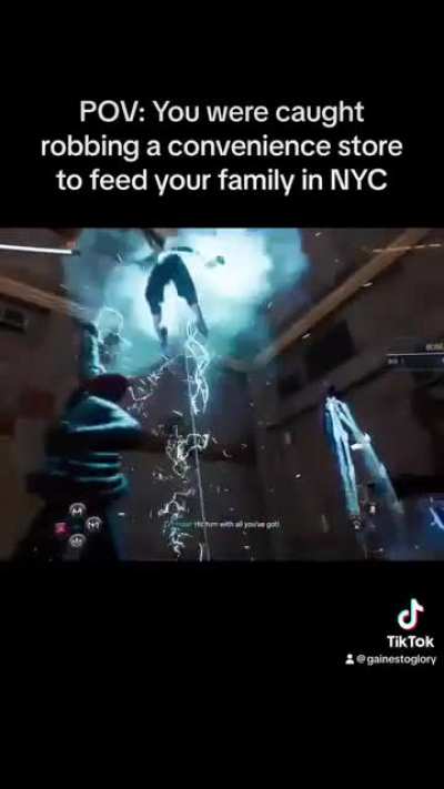 He just wanted some food 