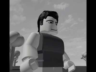 Man face