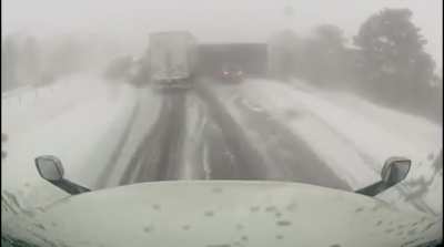 100 car pile up in Toronto today