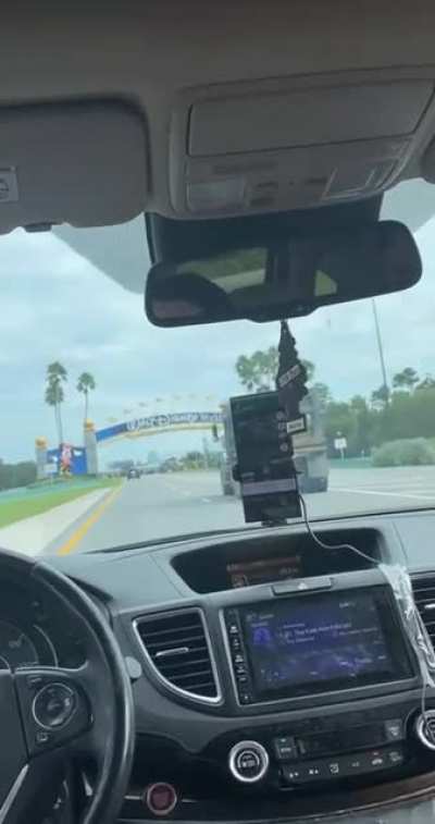My friend was excited