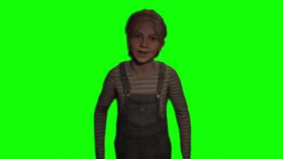 Here&rsquo;s a greenscreen cutout of Laura saying &ldquo;fartface&rdquo; for any of you video editors out there 