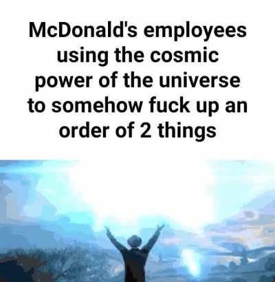 how? how? it’s not that hard to give me a hamburger instead of fish fucking fingers