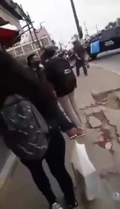 Así se hace justicia en José C Paz (Motochorro)