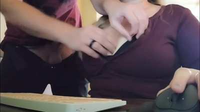 When you're trying to get some work done but you're also a freeuse slut [M][f]
