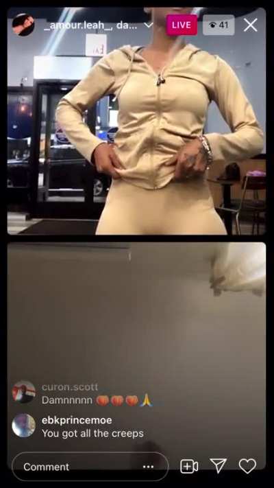 Her shit moves in anything she wears 🥺