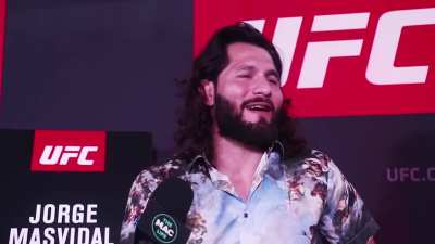 A classic. Masvidal shares a "hypothetical" Yoel Romero story