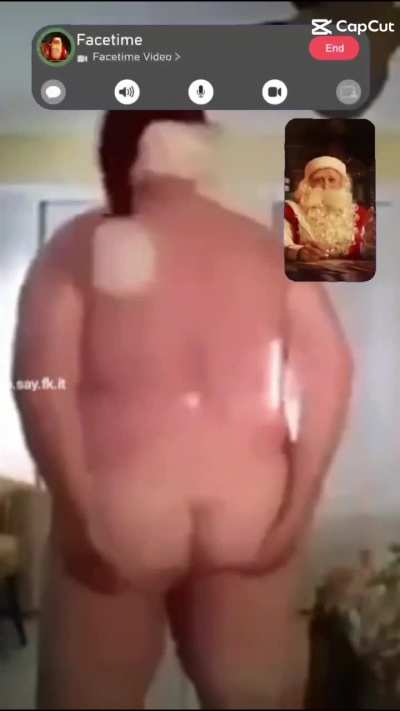 OMFG !! fake santa vs real santa ð² 