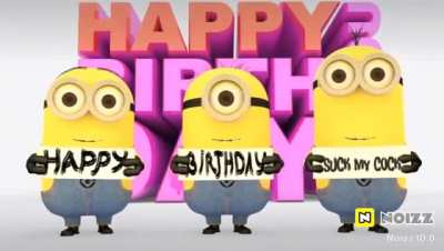 happy birthday too whomeever (no o ne cares)