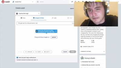 Got temporarily banned for posting this, so I figured you guys would like it. How to get karma on r/GachaLifeCringe!