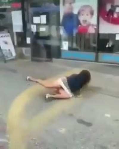 Woman Spits On Asian Man And Regrets It