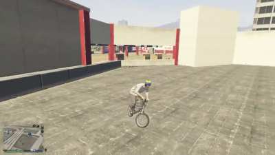 he couldn't handle the BMX