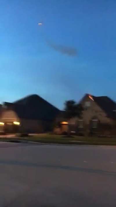 On a suburban street of all places