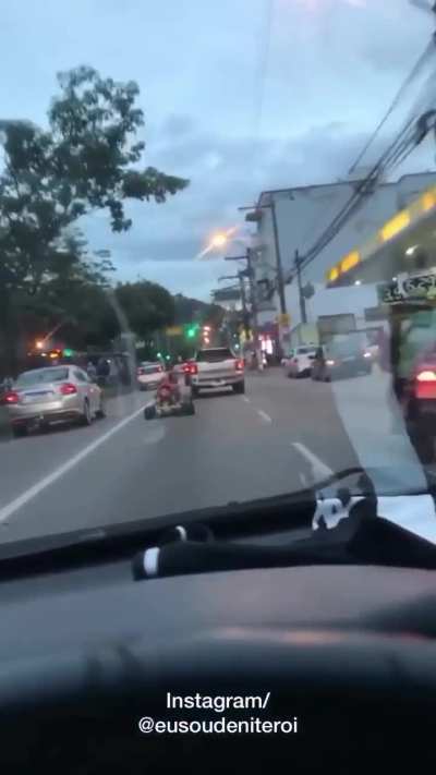 Kart em Niter&oacute;i.