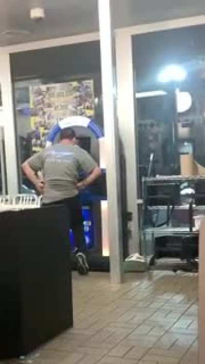 Only at the Waffle House