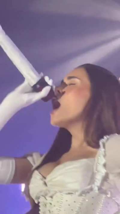 Flawless performing "Baby"