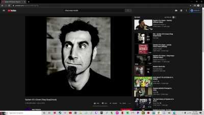 serj has gone insane!!!