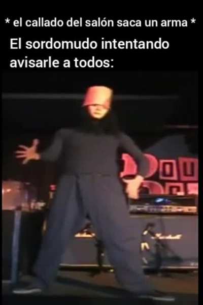 el sordomudo