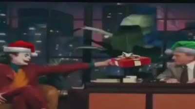 Merry Christmas for the joker caw caw