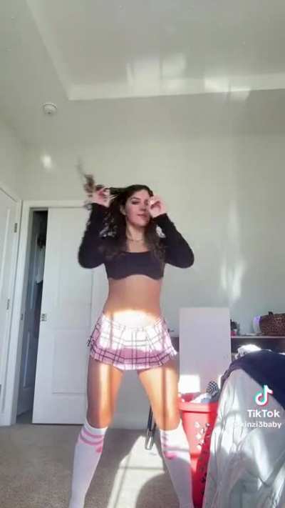 Pink skirt