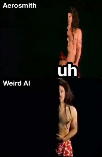 Livin&rsquo; in the Fridge Video Comparison (Al&rsquo;s clip is from The Weird Al Show)