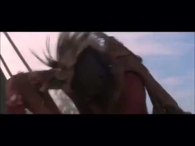 Dances With Wolves John Dunbar fight scene with Pawnee warrior