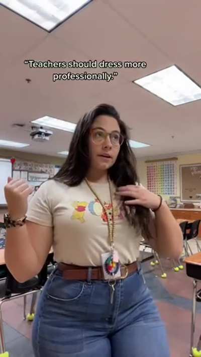 Thickest teacher I&rsquo;ve seen in some time