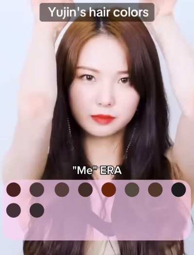Yujin's hair colors (CLC &amp;amp; Kep1er)