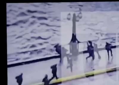 Video estabilizado de la agresi&oacute;n de carabinero a joven en el Mapocho