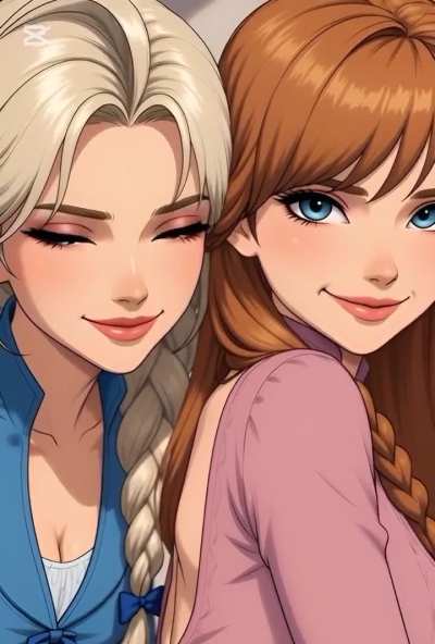 Dirty Sisters. Anna y Elsa est&aacute;n calientes. *The heat never bothered them anyway.🎶*