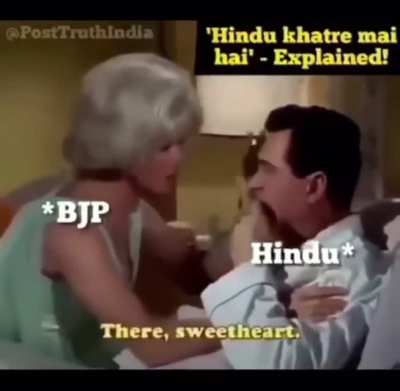 Hindu khatre m h