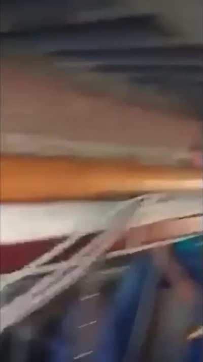 To cross a bridge