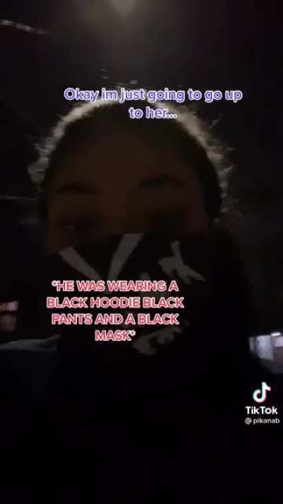 Girl suspects that another woman is being harassed and decides to help