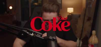 Brought to you by Diet Coke 🥤