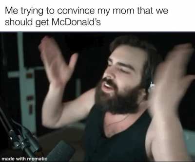 "We got food at home"