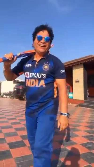 When Subham gill hits a straight drive 