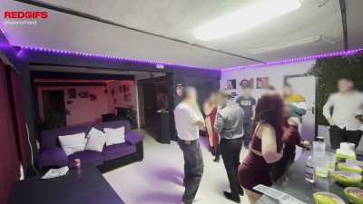 Nothing like those pre-party vibes at a swinger party!