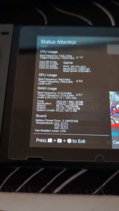 Problem with Status Monitor Overlay