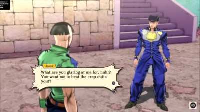 Josuke don&rsquo;t take lip from nobody
