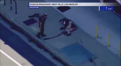 Police chase motorcycle&hellip;