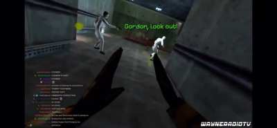 Gordon look out! (The video is from the "Half Life But The AI Is Self Aware" series, watch it.)