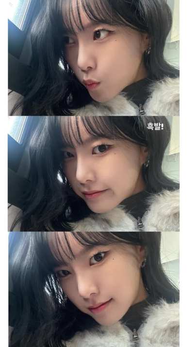 LUNEDI Instagram Story - Black hair! (260130)