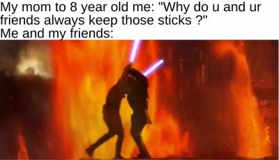 Most epic battles were fought in childhood