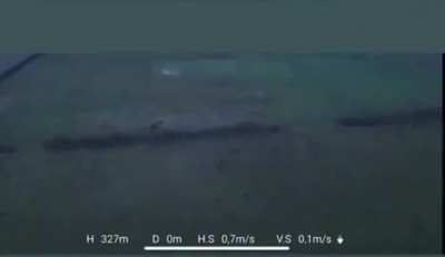 UA POV: likely first video of M864 cluster shells used by Ukraine.