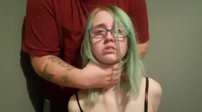 Choking her