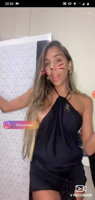 Bigo live brazilian ZHAY FULL TIT OUT NIP SLIP