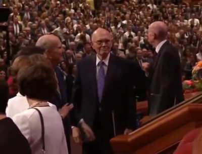 President Eyring knows what's up